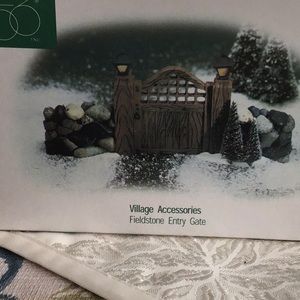 Dept 56 Fieldstone Entry Gate